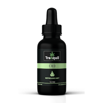 Photo of Tranquil Store Refreshing Mint CBD Premium Oil Drop
