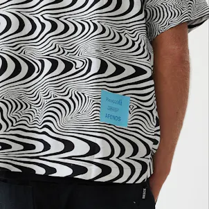 Photo of Afends Unisex Broccoli - Unisex Hemp Cuban Short Sleeve Shirt - Black