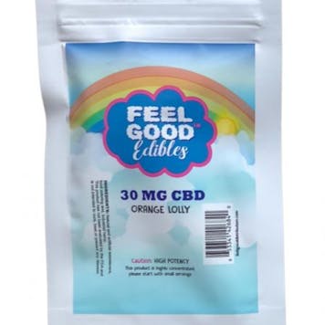 Photo of 30mg CBD Orange Lolly