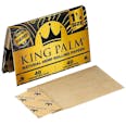 King Palm Natural Hemp Rolling Papers 1 1/4 Size