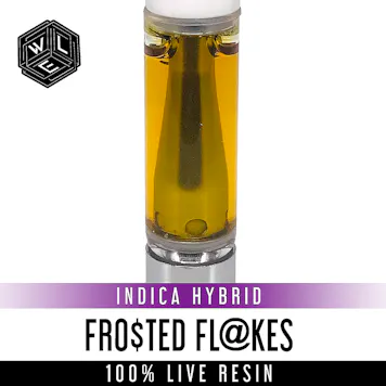 Photo of Frosted Flakes 100% Live Resin Cartridge 1 Gram
