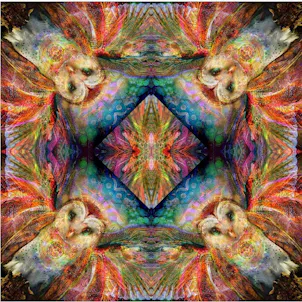 Photo of Jumbie Art Owl Bandana/Convertible Top