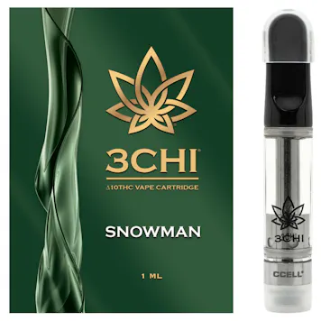 Photo of Delta 10 Vape Cartridge - Snowman - 1ml - CDT