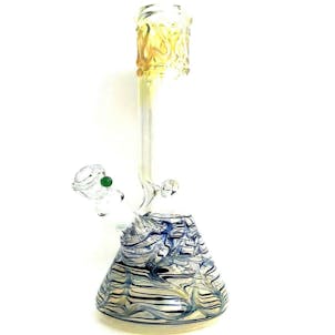 Photo of Gold Fumed Glass Beaker Bong 12"