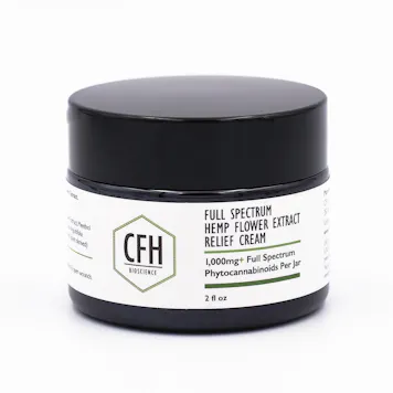 Photo of 1000mg CFH ProLine Full Spectrum Hemp Flower Oil Relief Cream