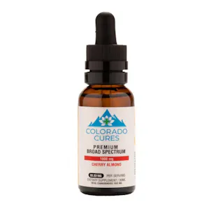 Photo of Cherry Almond Broad-Spectrum Tincture - 1000 mg