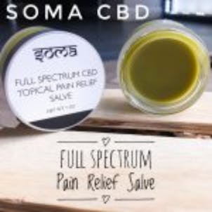 Photo of SOMA CBD SALVE 500MG FULL SPECTRUM PAIN RELIEF