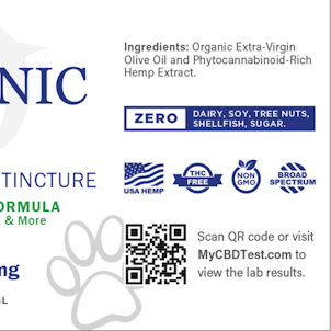 Photo of The Organic Leaf - Broad Spectrum CBD Pet Oil 250mg