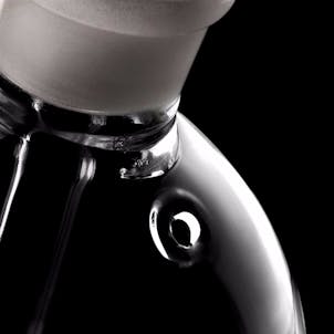 Photo of MediBubbler Smooth Bubbler, Water Pipe, and Hookah with Removable Pieces, Inline Percolator & Carb