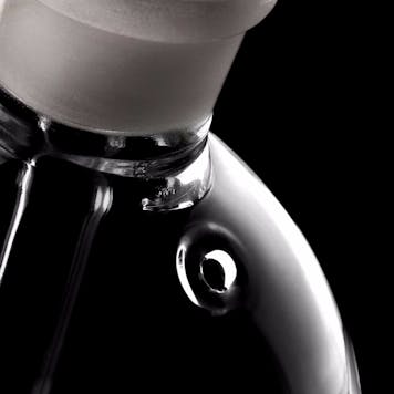 Photo of MediBubbler Smooth Bubbler, Water Pipe, and Hookah with Removable Pieces, Inline Percolator & Carb