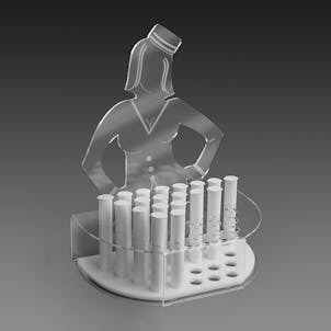 Photo of Bud Girl, J-Tube Display