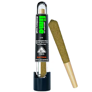 Photo of Diamond & Hash Infused 1.75g (Single Pre Roll) | Strawberry Cough