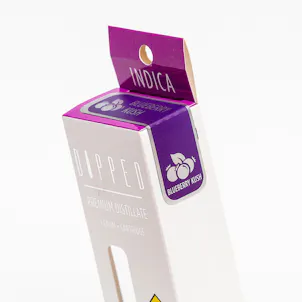 Photo of Blueberry Kush (Indica) DIPPED C-Cell Cartridge 1g