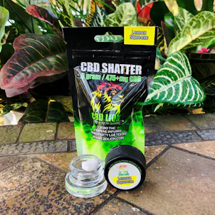 Photo of 0.5g Lemon Squeeze CBD Shatter