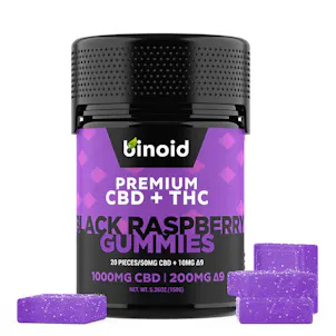 Photo of Delta 9 THC Gummies - Black Raspberry