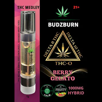Photo of THC-O + Delta 10 + Delta 8 - Medley Vape Cart 1000mg