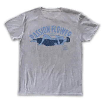 Photo of PASSION FLOWER, CALIFORNIA WAVE, UNISEX CREW NECK TEE