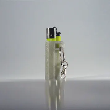 Photo of Terrapin "Cloudy Blue" Lighter Case +Keychain, *Customizable