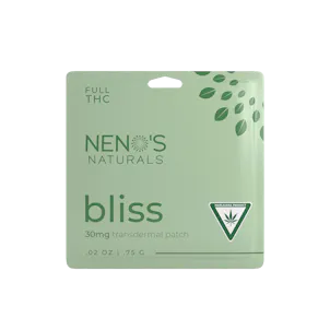 Photo of Neno's Naturals THC Bliss Patch 30mg