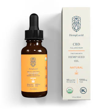 Photo of Organic Full-Spectrum CBD in Hemp Seed Oil - 1350mg