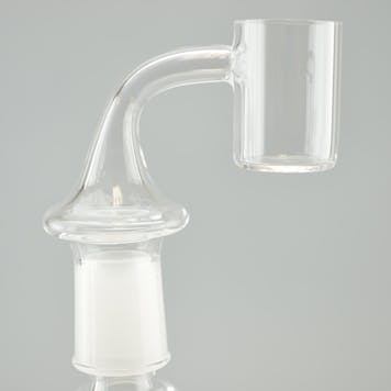 Photo of QUARTZ TECH - Flat Top Quartz Banger w/ 25mm Head & Insert (Pick Joint Size)