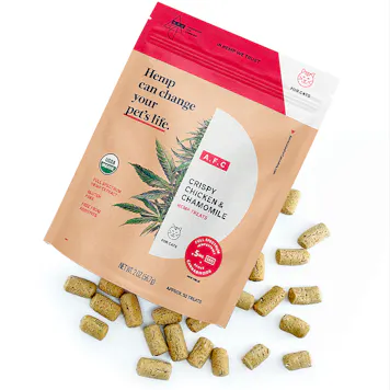 Photo of A.F.C CRISPY CHICKEN & CHAMOMILE (CBD TREATS For Cats) Approx 50
