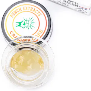 Photo of Crasher Cake Tier 4 Live Rosin Fresh Press (1g)