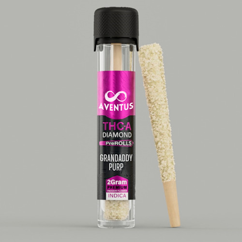 Aventus 8: aventus8 - 2G THCA Diamond Preroll GRANDADDY PURP | Leafly