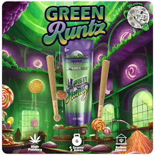 Photo of THCA Moon Rock Double Joint (2 X 2g) – Green Runtz