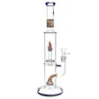 Product image for Pulsar 15” Spiral Space Glow Bong