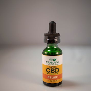 Photo of Cannafyl Relief 1000mg Full-Spectrum Tincture Oil