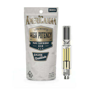 Photo of Purple Punch AmeriCanna High Potency Distillate Cart