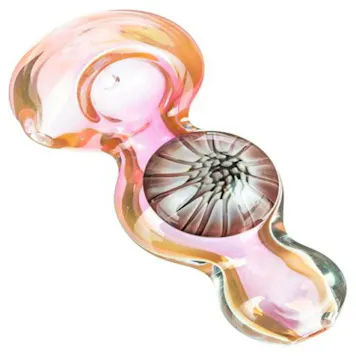 Photo of "Fumed Mini Spoon Pipe with Mushroom" Milli