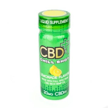 Photo of CBDfx Lemonade Chill Shot (20mg CBD)
