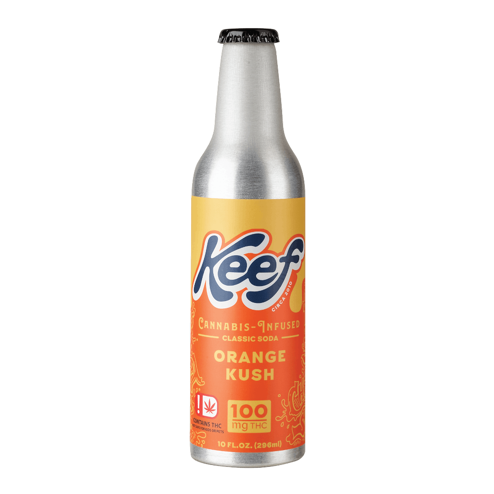 Keef Brands Keef Classic Soda Orange Kush 100mg Leafly