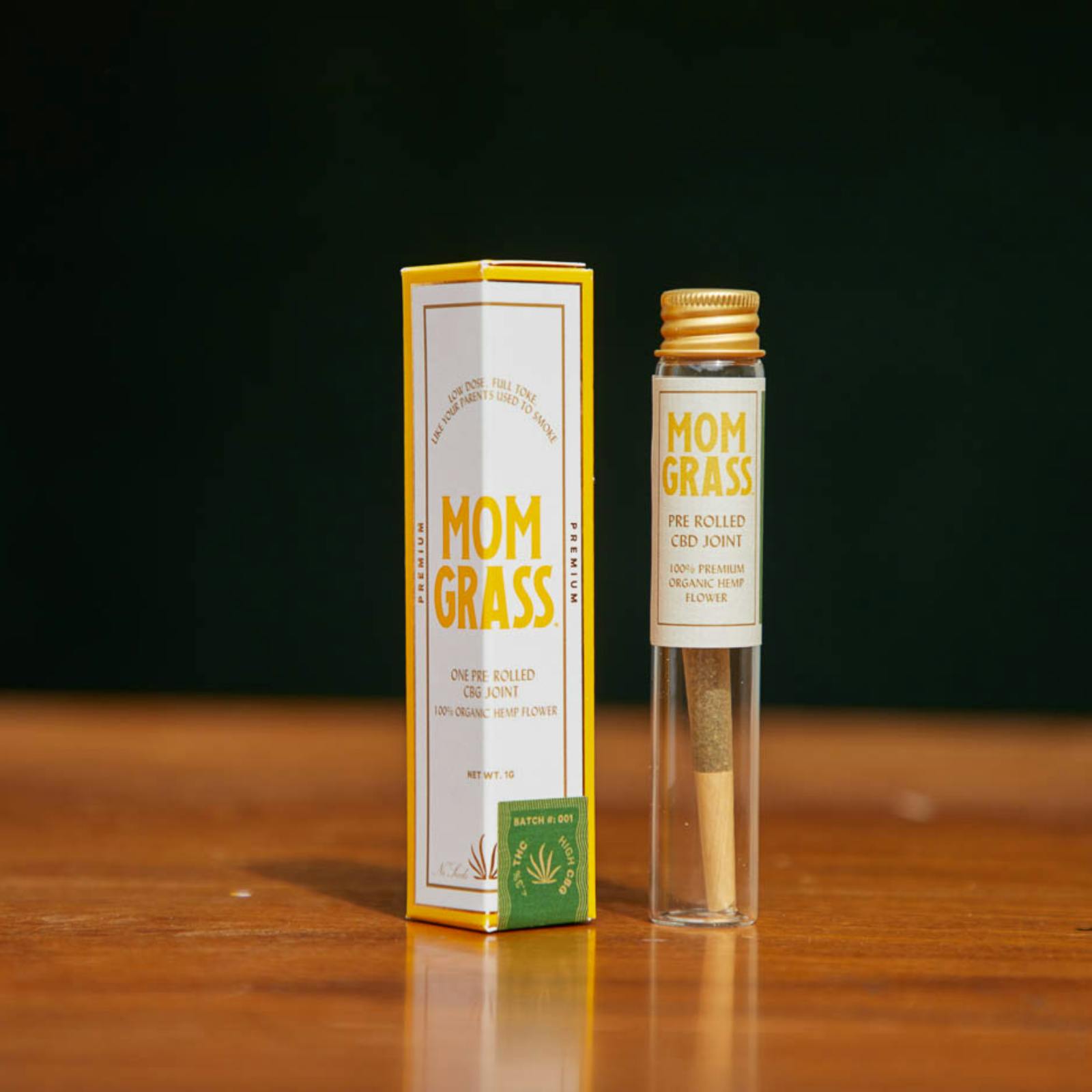 Dad Grass Mom Grass CBG Pre Rolled Hemp Classic Joint Leafly