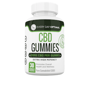 Photo of 25mg CBD Gummies, THC Free Hemp Cannabidiol Gummy Bears from Every Day Optima