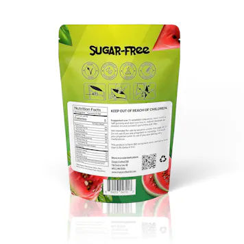 Photo of Sugar-Free THC Infused Watermelon Gummies | 10 pack