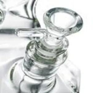 Photo of 15.5" Hexagon Base Beaker Bong with Polished Joint