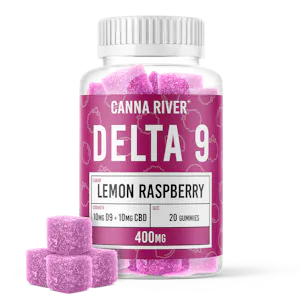 Photo of D9 Gummy - Lemon Raspberry / 400mg / 20 Gummies