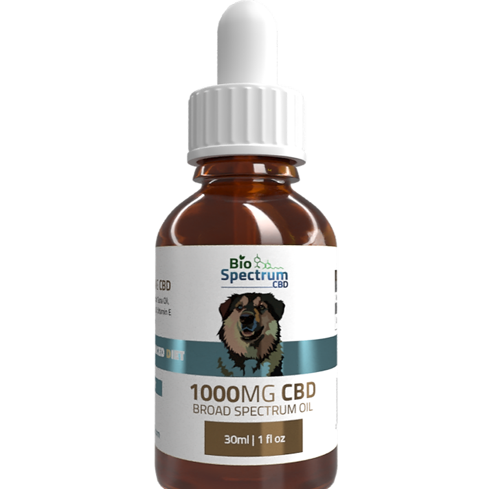 BioSpectrum Hemp: 1000mg CBD Dog Tincture $34.95 | Leafly