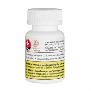 Photo of Sunset Softgels 37.5mg 15-count