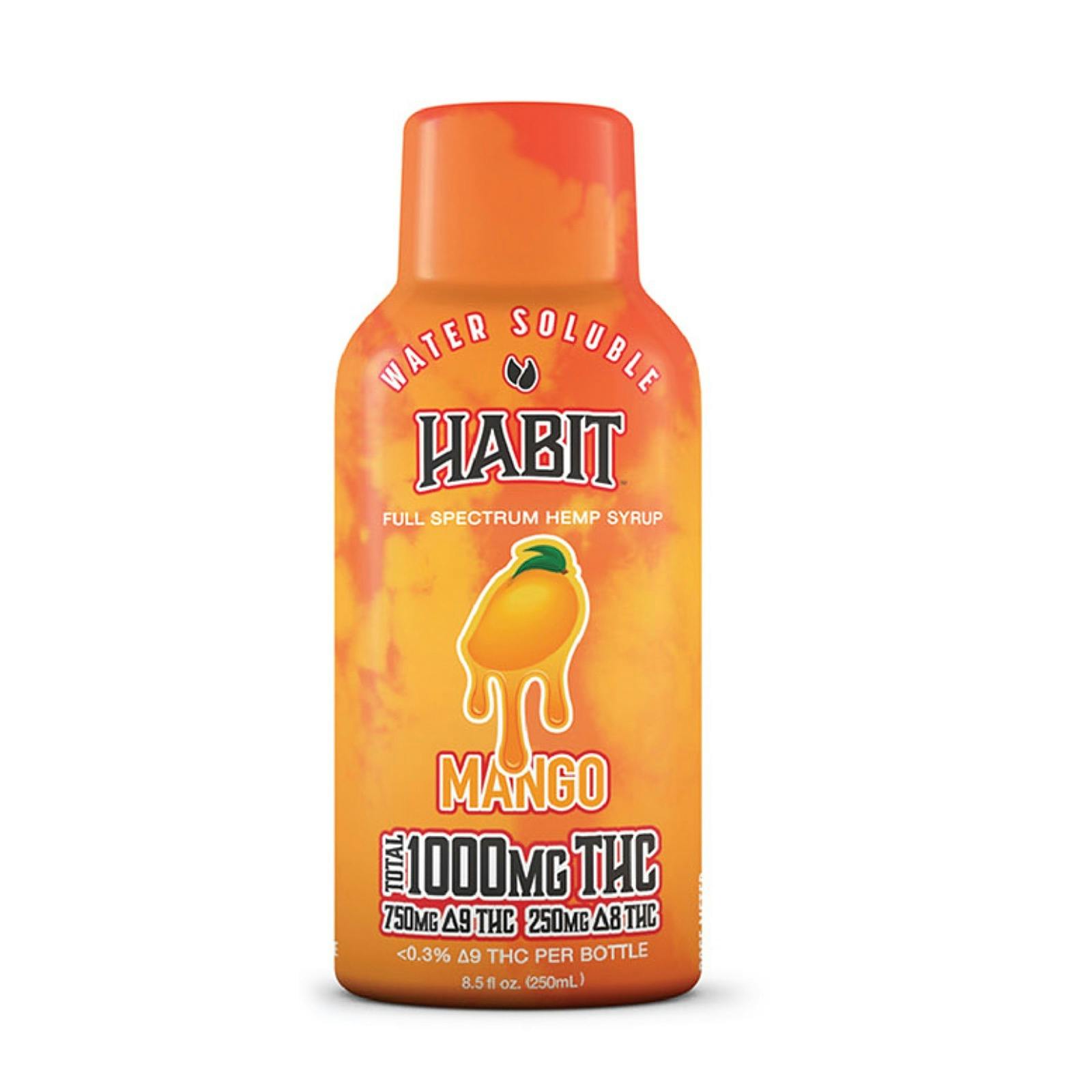 Luxe THC 25 OFF with code LEAFLY Habit 1000mg D8 + D9 THC Mango