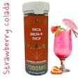 Product image for 7000mg Delta 9 THC THCA THCP Giant Edibles Gummies Strawberry Colada Live Resin Vegan