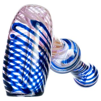 Photo of "Pink Fumed Hammer Style" Bubbler