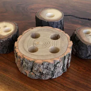 Photo of Vape Pen Stands - Handcrafted Natural Wood