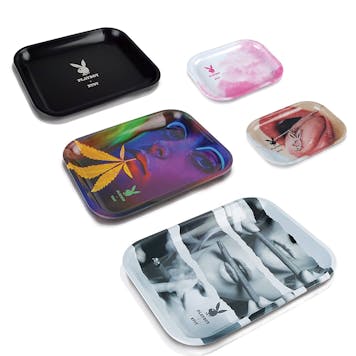 Photo of PLAYBOY by RYOT® large Leaf Tin Tray