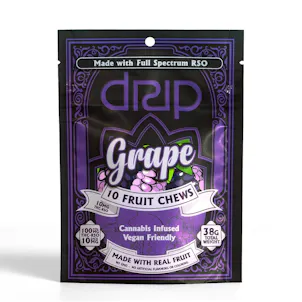 Photo of Fruit Chews 100mg Grape RSO
