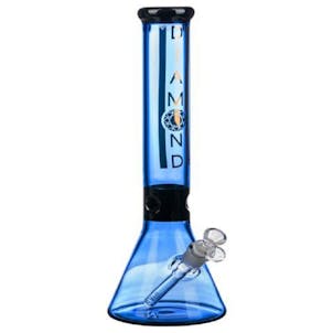 Photo of 15" Black Collared Beaker Bong