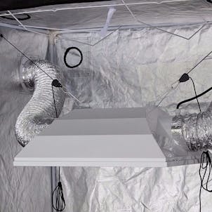 Photo of 247Garden 1/8" Heavy Duty Ratchet Reflector Hangers w/ Nylon Gear (Pair 150LB Max)